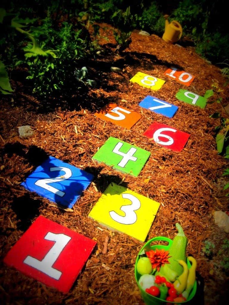 garden hopscotch