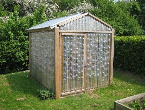 plastic bottle greenhouse