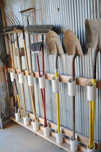 garden tool rack