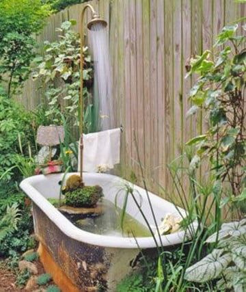 bathtub pond