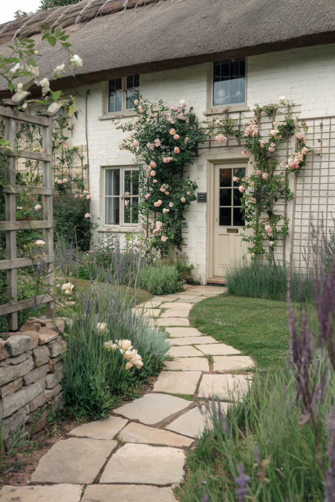 12. A Charming Cottage-Style Garden
