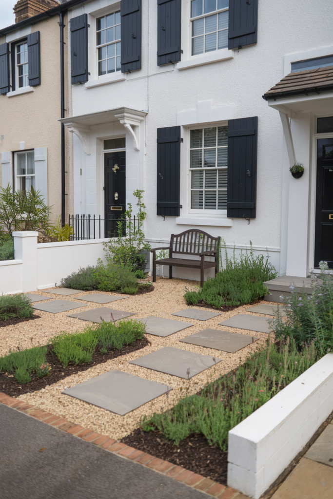 21. A Lawn-Free Front Garden
