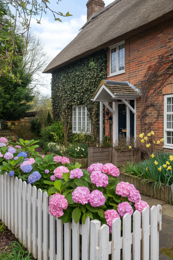 32. Hydrangeas for a Cottage Look
