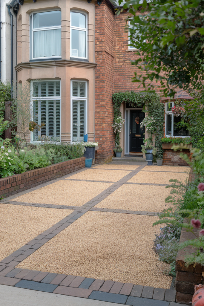 40. A Garden with Parking Solutions
