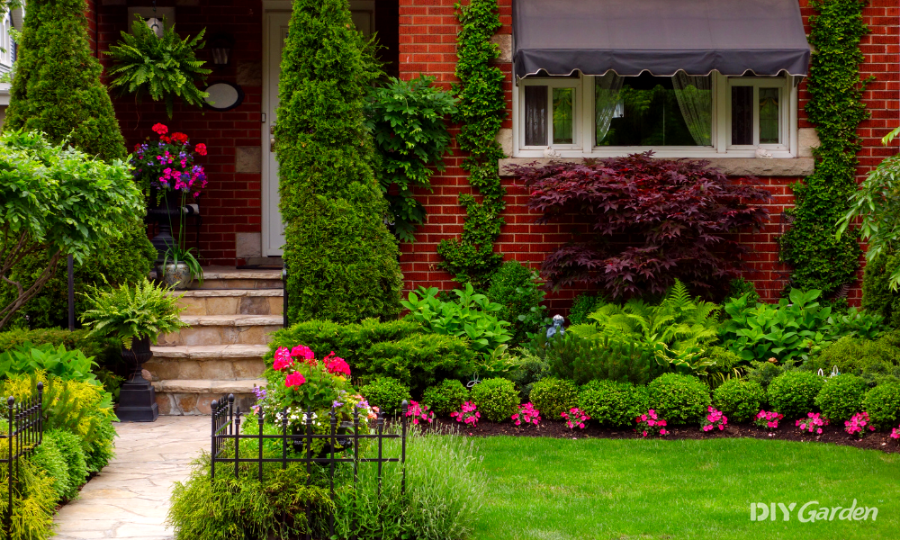 beautiful front gardens