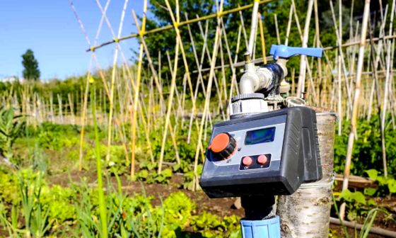 garden water timer