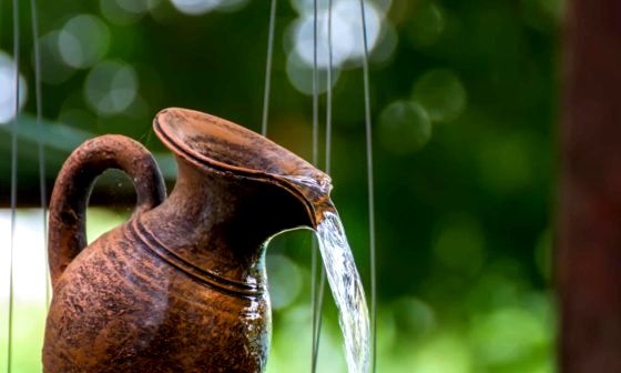 self contained water feature