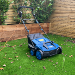 Hyundai 1600w Artificial Lawn Grass Brush Sweeper assembled