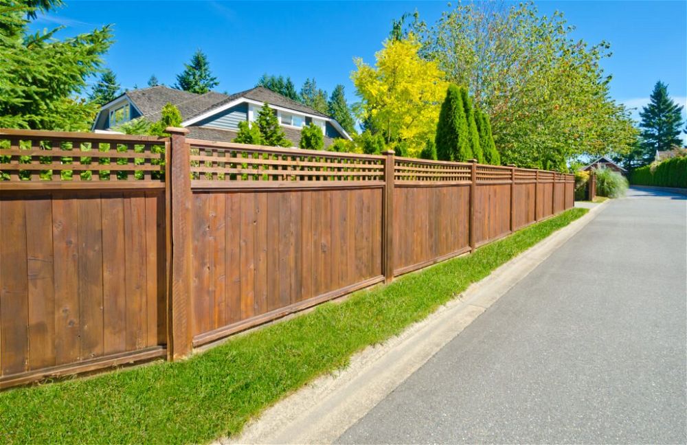 17. Wooden Garden Fence