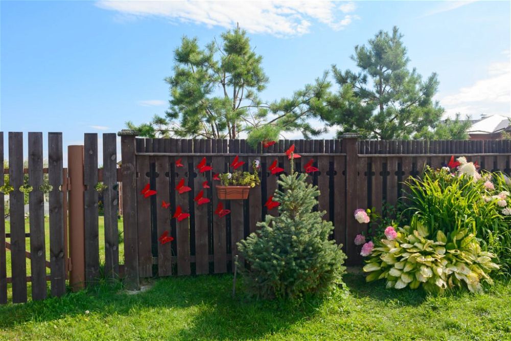 37. Decorative Garden Fence