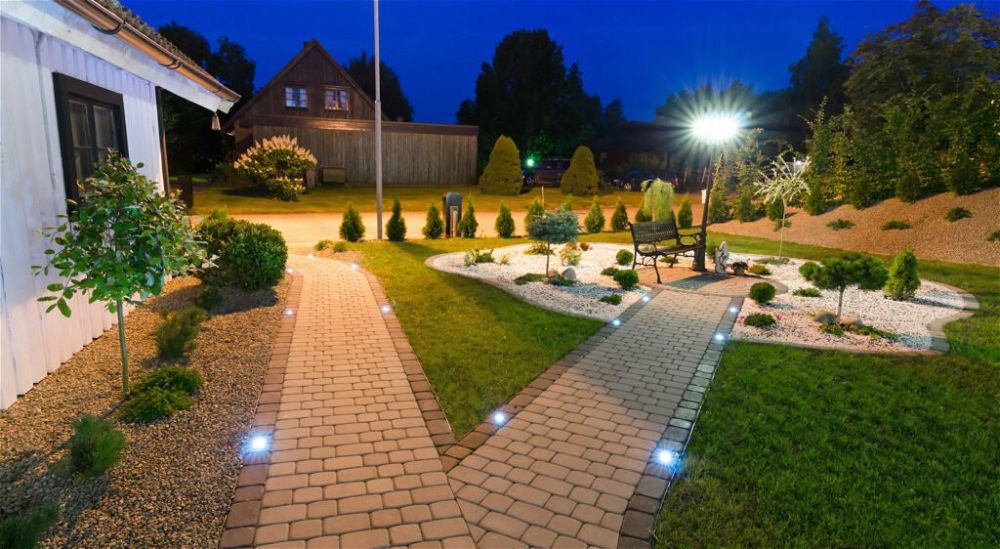 5. Garden Path Lighting