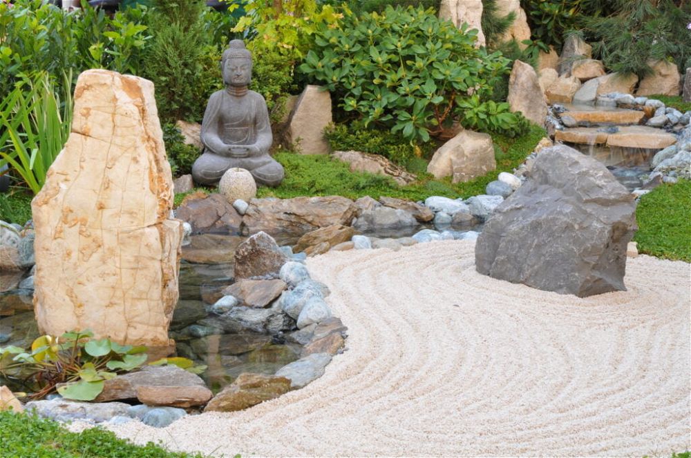 1. Japanese Garden For Small Spaces