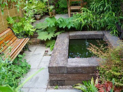 11. Corner Garden Pond