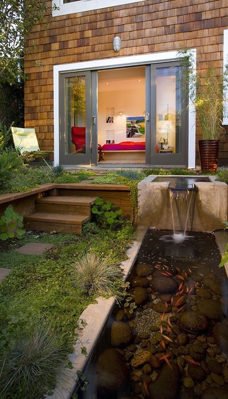 13. Garden Fish Pond Design