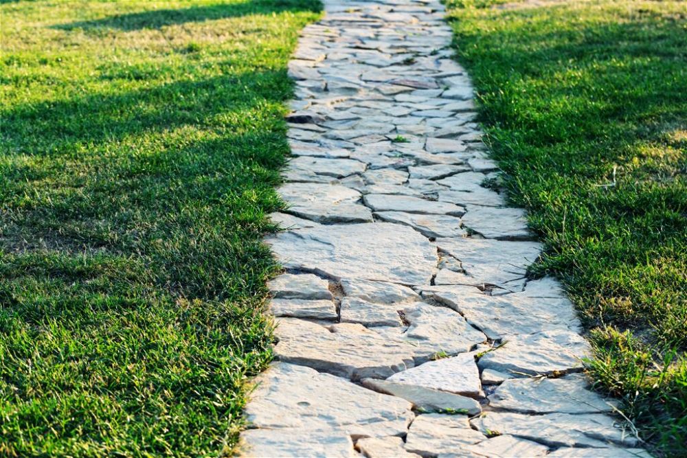14. Garden Stone Path