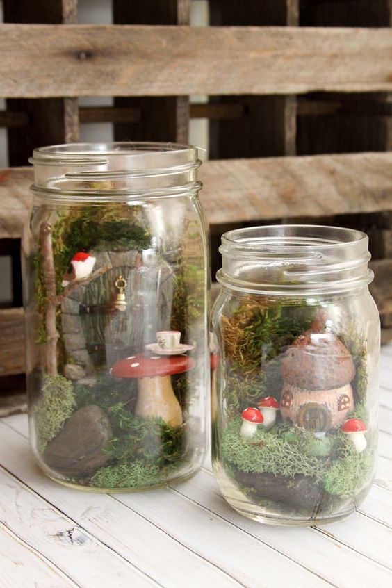 15. Fairy Garden Terrarium