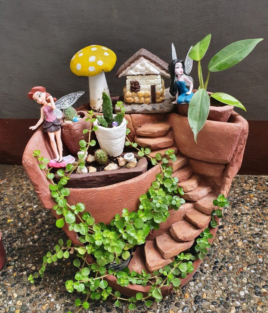 17. Fairy Garden Plant Pot