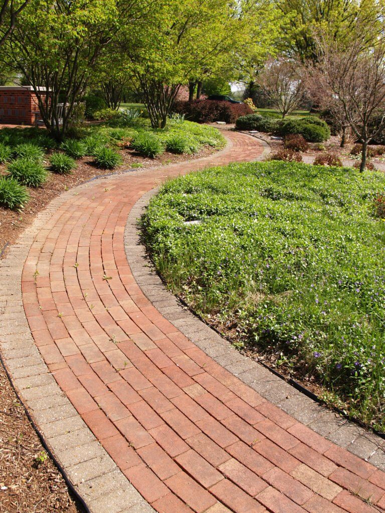 8. Brick Garden Path