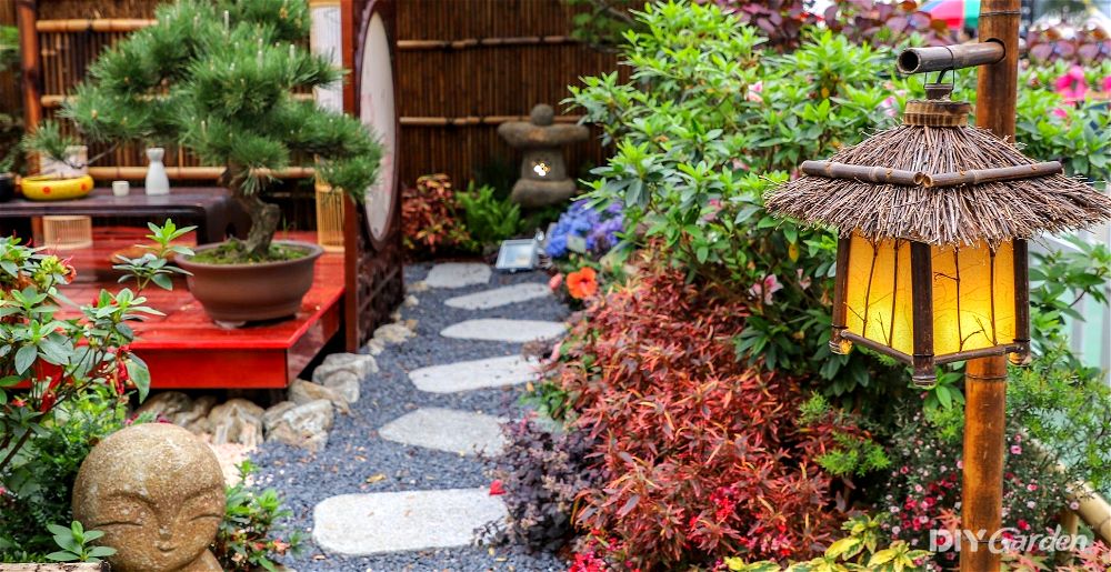 backyard japanese rock garden