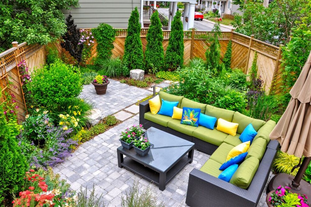 1. Small Garden Landscaping