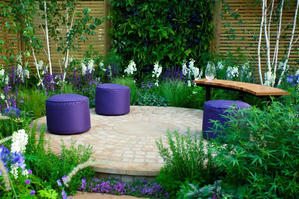 6. Garden Seating Area Design