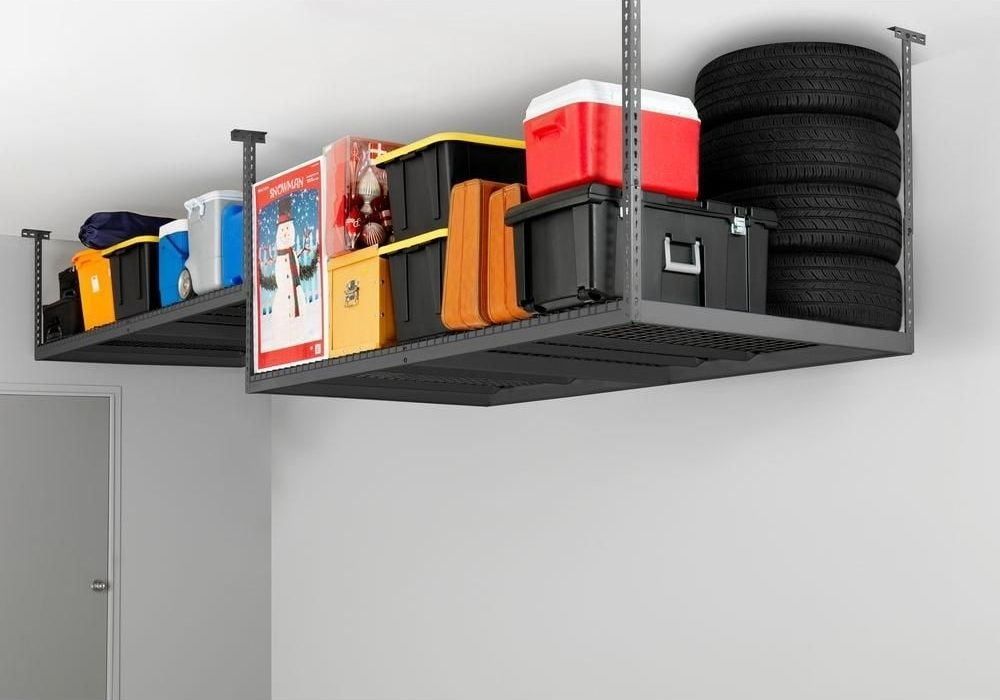 garage-ceiling-wire-storage-rack