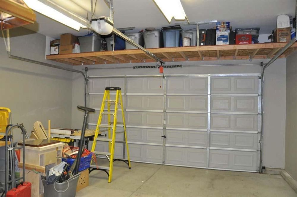 garage-storage-diy-ceiling-shelf