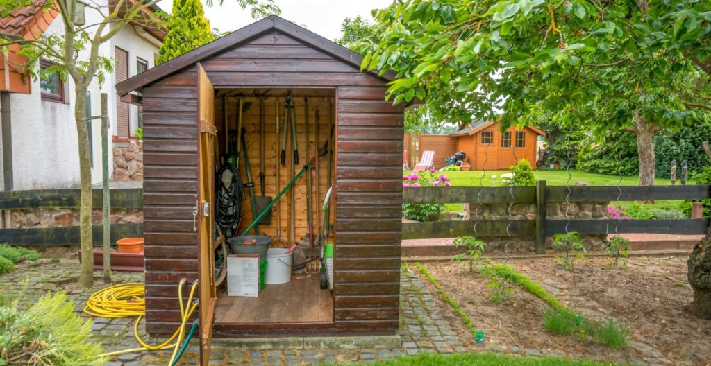 great ideas for storing your garden tools