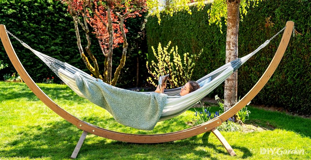 hammock in garden