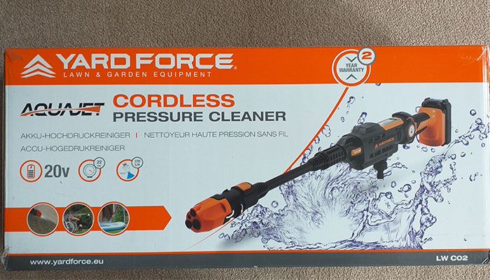 Yard Force Aquajet Cordless Portable Pressure Washer Review Best Price