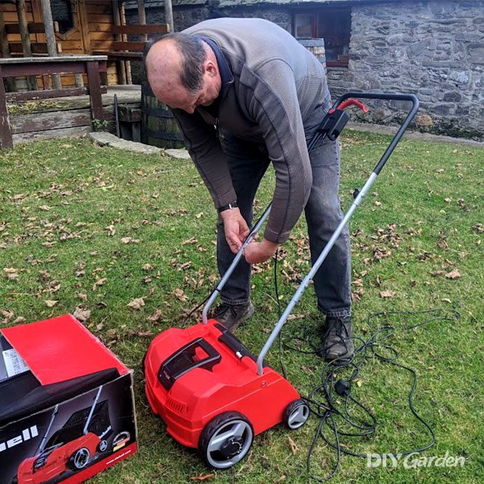 Einhell-GC-SA-1231-Electric-Scarifier-Review-assembly