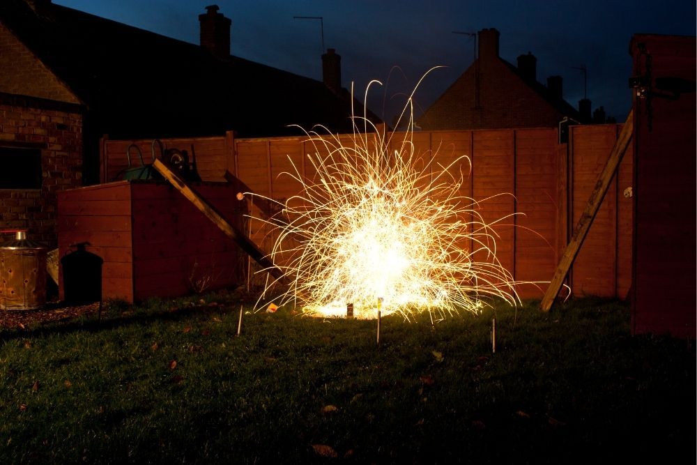 backyard-garden-fireworks