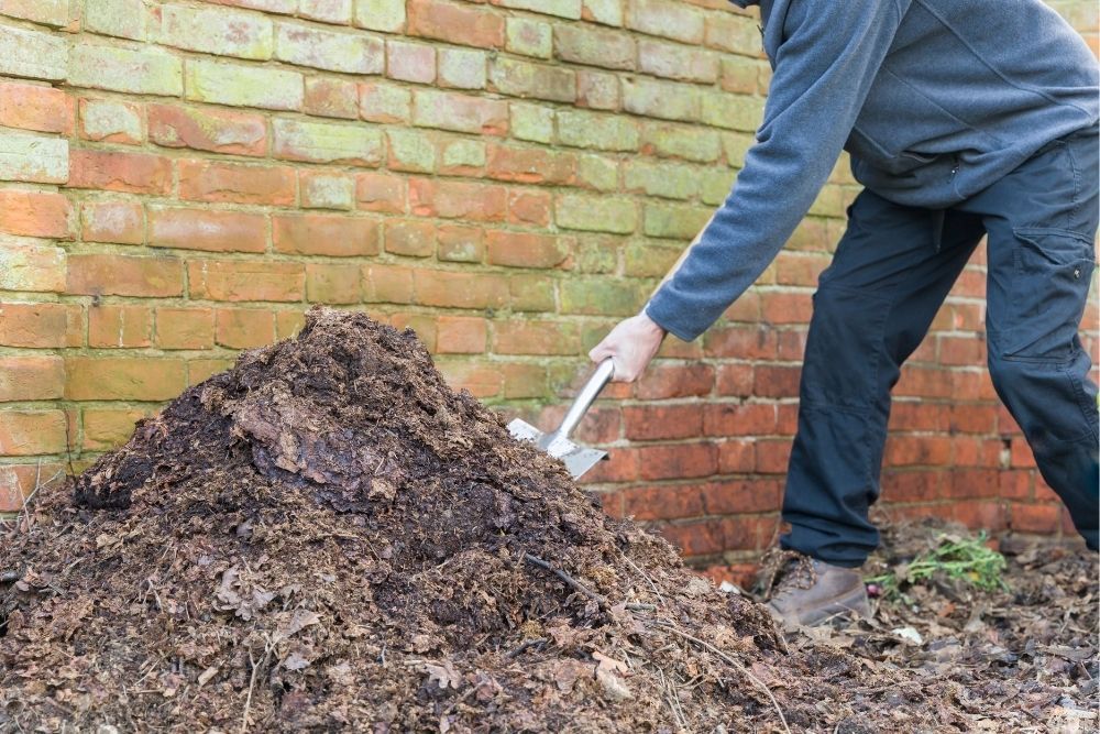 turning-a-compost-heap