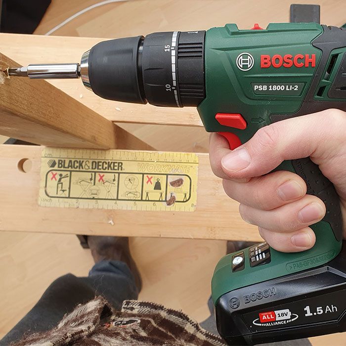 Bosch psb 1800 discount cordless hammer drill