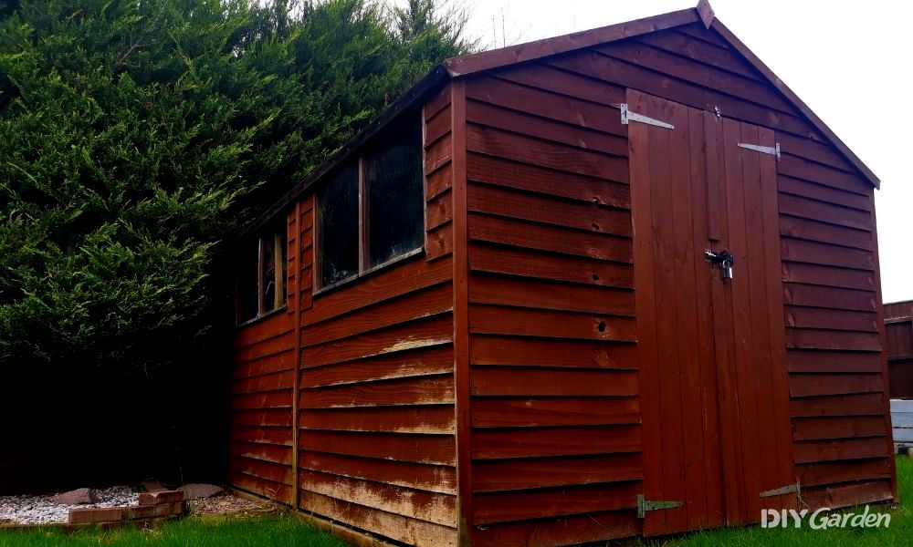 how to disguise a garden shed