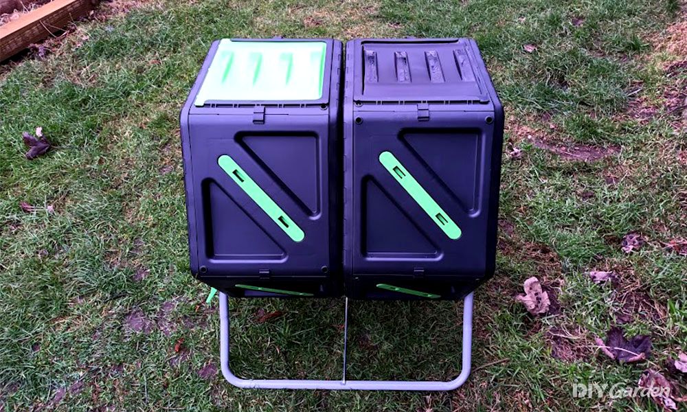 Garden Point Dual Chamber Tumbling Composter Bin Review