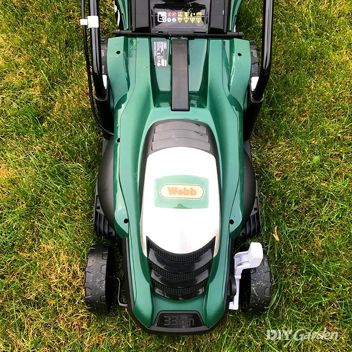 Webb-Classic-WEER33-Electric-Lawn-Mower-Review-power