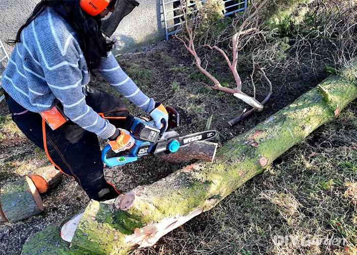 WESCO-36V-Cordless-Chainsaw-Review-performance