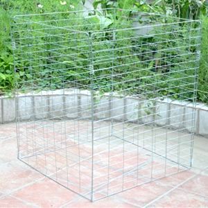 gr8-garden-metal-wire-mesh-compost-bin-review GR8 Garden Metal Wire Mesh Compost Bin