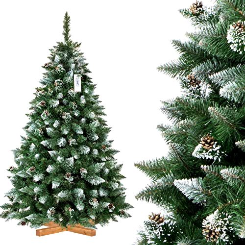 best artificial christmas tree 6 Foot ‘Natural Snowed’ Christmas tree