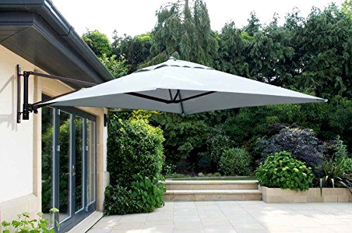 best-cantilever-parasol Norfolk Leisure Wall Mounted Cantilever Parasol