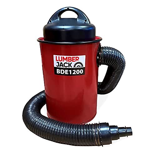 best dust extractor Lumberjack BDE1200 Dust Extractor Collector 50L Bucket Shape 