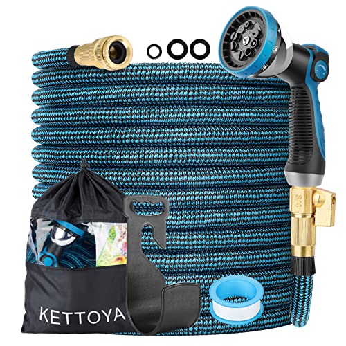 best expandable garden hose KETTOYA Upgraded Expandable Hose