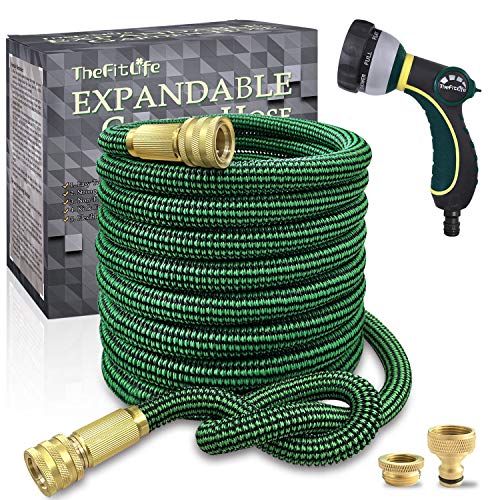 best expandable garden hose TheFitLife Expandable Garden Hose