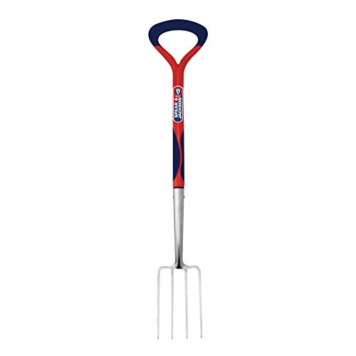 Rolson Stainless Steel Border Fork and Spade WITH ASH HANDLE Handles 