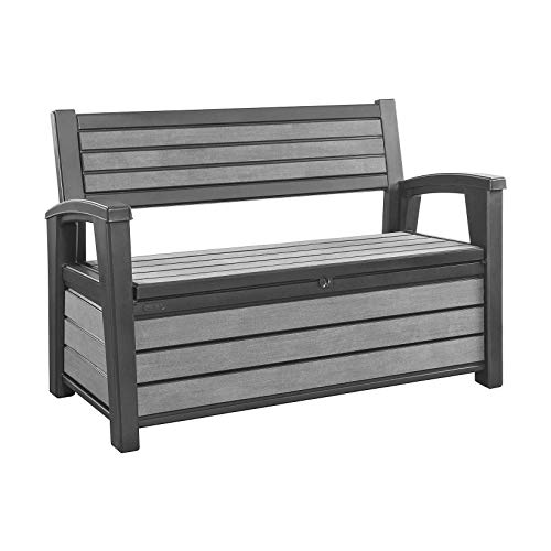 best garden storage bench Keter Hudson Garden Storage Bench