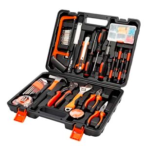 best-home-tool-kits Awanfi 100 Piece Household Tool Kit