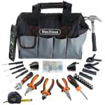 best home tool kits VonHaus 92Pc Hand Tool Kit with 14” Heavy Duty Storage Carry Bag