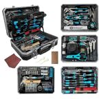 best home tool kits WZG Werkzeug 194 Piece Household Tool Set Kit with Case