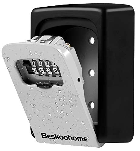 best-key-safes BeskooHome Waterproof Combination Key Lock Box